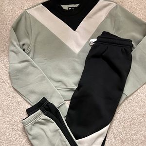 NWOT: BKC BKLYN Cloth Two Piece Track Suite